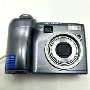 OLYMPUS SP-320 7.1 MEGA PIXEL DIGITAL CAMERA GRAY TESTED